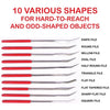 Icky Sticky Curved Diamond File Set 10 Piece