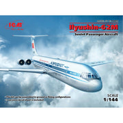 ICM 14405 1/144 Ilyushin-62M Soviet Passenger Aircraft