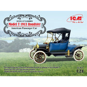 ICM 24001 1/24 Model T 1913 Roadster American Passenger Car 4823044403110