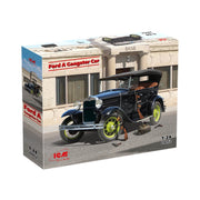 ICM 24052 1/24 Ford A Gangster Car (1930s) 4823044411610