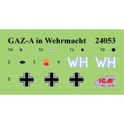 ICM 24053 1/24 GAZ-A in German Service