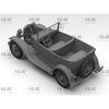 ICM 24053 1/24 GAZ-A in German Service