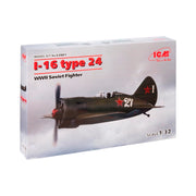 ICM 32001 1/32 I-16 Type 24 WWII Soviet Fighter