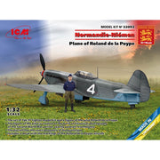 ICM 32093 1/32 Normandy Neman Yak-9T With Roland De La Poype Figure