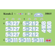 ICM 35015 1/35 Kozak-2 Ukrainian National Guard