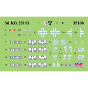 ICM 35106 1/35 Sd.Kfz.251/1 Ausf.B
