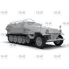 ICM 35113 1/35 Sd.Kfz.251/8 Ausf.A Krankenpanzerwagen WWII German Ambulance