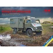 ICM 35136 1/35 Unimog S 404 With Box Body German Military