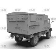 ICM 35136 1/35 Unimog S 404 With Box Body German Military