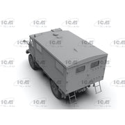 ICM 35136 1/35 Unimog S 404 With Box Body German Military