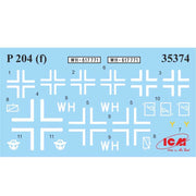 ICM 35374 1/35 Panzersp√§hwagen P 204 f WWII German Armoured Vehicle