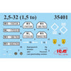 ICM 35401 1/35 Typ 2 5-32 1.5to WWII German Light Truck 4823044402892