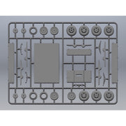 ICM 35412 1/35 V3000S/SS M Sd.Kfz.3b Maultier WWII German Semi-Tracked Truck 4823044402717