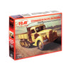 ICM 35412 1/35 V3000S/SS M Sd.Kfz.3b Maultier WWII German Semi-Tracked Truck 4823044402717