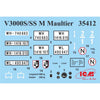 ICM 35412 1/35 V3000S/SS M Sd.Kfz.3b Maultier WWII German Semi-Tracked Truck 4823044402717