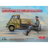 ICM 35418 1/35 Lastkraftwagen 3 5 t AHN with German Drivers 4823044405923