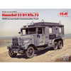ICM 35467 1/35 Henschel 33 D1 Kfz.72 WWII German Radio Communication Truck 4823044402731