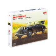 ICM 35471 1/35 Admiral Cabriolet WWII German Staff Car with Figures