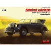 ICM 35471 1/35 Admiral Cabriolet WWII German Staff Car with Figures 4823044402601