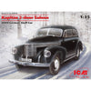 ICM 35476 1/35 Kapitan 2-door Saloon WWII German Staff Car 4823044402915