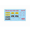 ICM 35479 1/35 Moskvitch-401-420 Saloon Soviet Passenger Car 4823044402922