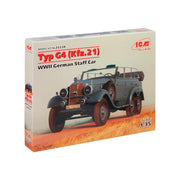 ICM 35538 1/35 Type G4 Kfz.21 WWII German Staff Car