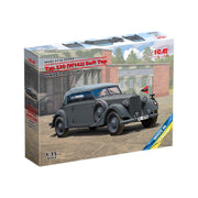 ICM 35542 1/35 Typ 320 W142 Cabriolet Soft Top WWII German Staff Car