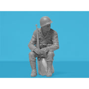 ICM 35599 1/35 WWII US Military Patrol G7107 with MG M1919A4