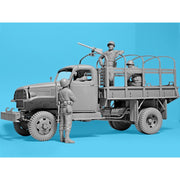 ICM 35599 1/35 WWII US Military Patrol G7107 with MG M1919A4