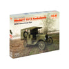 ICM 35661 1/35 Model T 1917 Ambulance WWI American Car 4823044404056