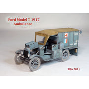 ICM 35661 1/35 Model T 1917 Ambulance WWI American Car