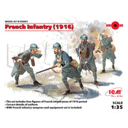 ICM 35691 1/35 French Infantry 1916 4823044404193