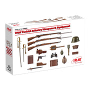 ICM 35699 1/35 WWI Turkish Infantry Weapons & Equipment