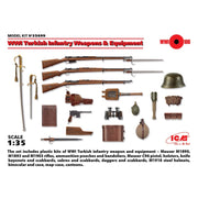 ICM 35699 1/35 WWI Turkish Infantry Weapons & Equipment