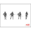 ICM 35703 1/35 British Infantry in Gas Masks WWI 1917 4 Figures