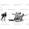 ICM 35715 1/35 German Mortar GRW 34 With Crew Mortar And 4 Figures