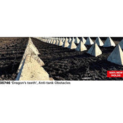 ICM 35746 1/35 Dragons Teeth Tank Obstacles
