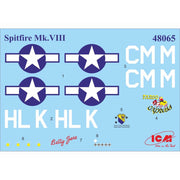 ICM 48065 1/48 Spitfire Mk.VIII WWII USAAF Fighter