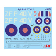 ICM 48071 1/48 Spitfire Mk.XVI WWII British Fighter 4823044400539