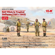 ICM 48080 1/48 RAF Pilots in Tropical Uniforms 1941-1945