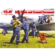 ICM 48081 1/48 RAF Pilots and Ground Personnel 1939-45