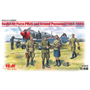 ICM 48084 1/48 Soviet Air Force Pilots and Ground Personnel 1943-1945 4823044401963
