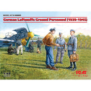 ICM 48085 1/48 German Luftwaffe Ground Personnel 1939-1945 4823044401970