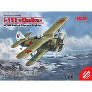 ICM 48095 1/48 I-153 Chaika WWII Soviet Biplane Fighter 4823044402564