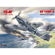 ICM 48102 1/48 Messerschmitt Bf 109F-2 WWII German Fighter