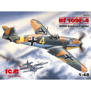 ICM 48103 1/48 Messerschmitt Bf 109F-4 WWII German Fighter