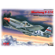 ICM 48121 1/48 Mustang P-51C WWII American Fighter