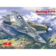 ICM 48161 1/48 Mustang P-51A WWII American Fighter