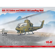 ICM 48298 1/48 AH-1G Cobra and M8A1 US Landing Mat
