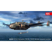 ICM 48353 1/48 HP.52 Hampden TB MK. I WW II British Torpedo Bomber